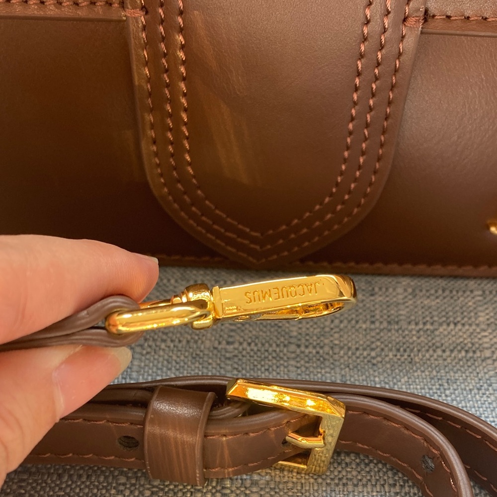 Jacquemus Le Petit Bambimou Handbag-Brown - Picture 11 of 12